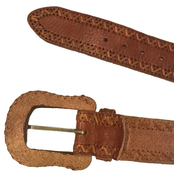 Another Line  Woman’s Leather Belt Size Medium Brown main image 5